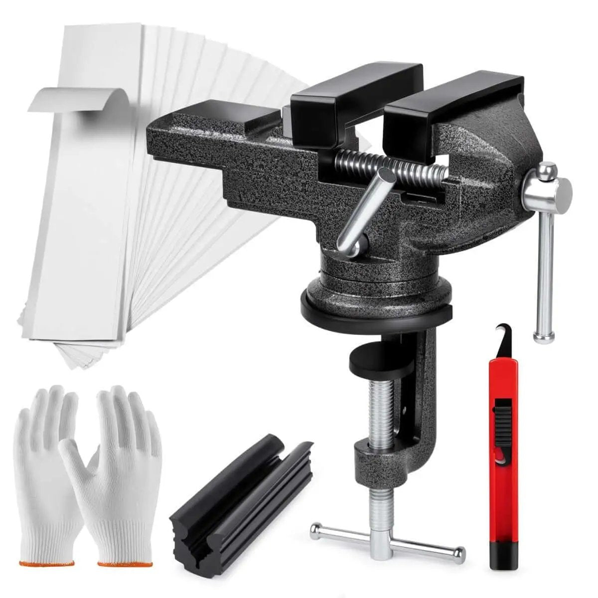 All-In-One Golf Grip Removal And Regrip Kit With 360 D...
