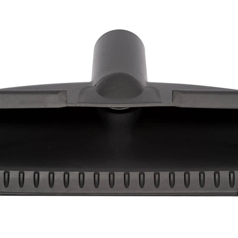 Close-up of Pro Grade 10 Inch Wet Dry Vacuum Nozzle For 1.25 Inch Hoses, durable polypropylene attachment for floor cleaning