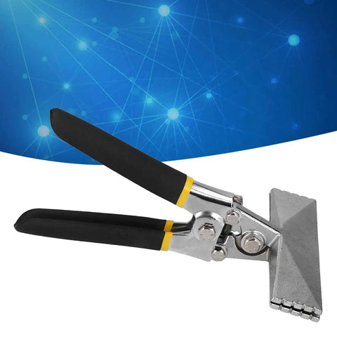 Hand Seamer Sheet Metal Bender Pliers For Seaming And Flattening Pro Grade Heavy Duty Tool With Chrome Vanadium Steel Jaw And Non Slip Ergonomic Handle