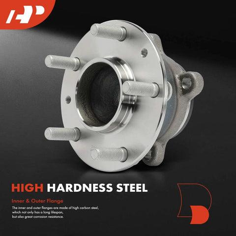 Close-up of Rear Wheel Bearing And Hub Assembly For Mazda 3 2019 2023 And CX-3 2020 2021 5 Lug Compatibility FWD Only Replacement Hub Kit