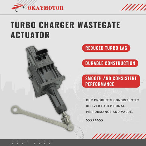 Turbo Charger Wastegate Actuator For BMW 2 Liter Turbo Engines Fits 2012 To 2018 228i 320i 328i 428i 528i M2 X1 X3 X4 X5 Z4
