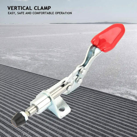 Beefy Heavy Duty Toggle Clamp Hold Down With Push Pull Action For Woodworking Jigs And Fixtures Pocket Hole Jigs Welding Crosscut Sleds Secure Grip Adjustable Base Plate