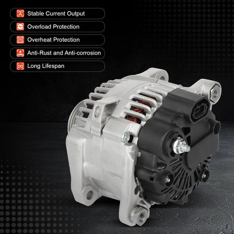 Plug And Play High Output 12V 100Amp Alternator Replacement For Hyundai Sonata 2010 2013 And Kia Optima 2011 2013 Bolt On Durable Auto Part