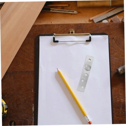 Heavy Duty Stainless Steel Hidden Pivot Door Hinge With 360 Degree Rotation for bookcase on clipboard with pencil