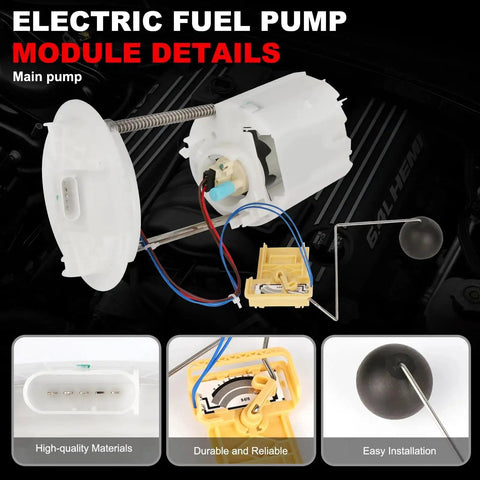 Electric Fuel Pump Module Assembly With Sending Unit For Left And Right Direct Fit Plug And Play, detailed view.