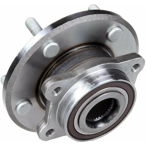Front Wheel Hub And Bearing Assembly With ABS For Dodge Journey 2009-2020 And Ram ProMaster 1500 2500 3500, steel 5 lug side view