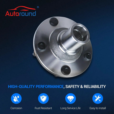 Front Wheel Bearing And Hub Assembly For Ford Escape 2001-2012, Mazda Tribute 2001-2011, Mercury Mariner 2005-2011, 5 Lug Front