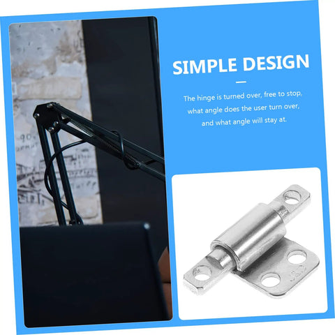 Miniature Torque Damping Hinges 2 Pack Must Have For Projects And Laptop LCD Mounts 360 Degree Folding Small Positioning Hinges
