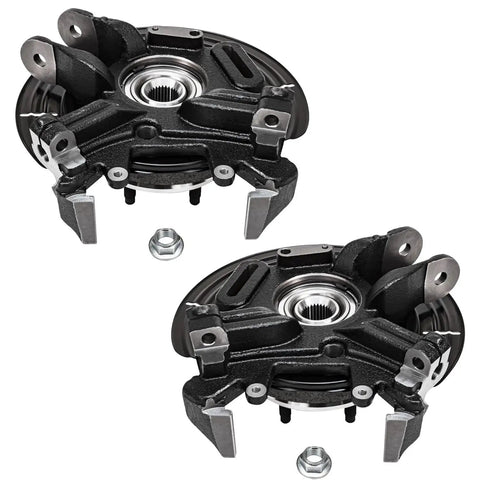 Rear Two Piece Steering Knuckles With Wheel Hub Bearing Assembly For 2002 2003 2004 2005 Ford Explorer And Mercury Mountaineer Replacement Kit