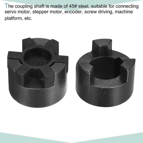 Flexible Coupling Shaft 18mm To 25mm Bore 51mm Length 44mm Outer Diameter Motor Coupler Joint Built Tough For Servo Motors And Encoders 45 Steel Construction With 6mm Or 8mm Slot Width Fits Your Machine Platform