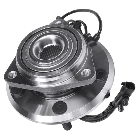 Front Wheel Bearing Hub Assembly For Jeep Wrangler 2007 2008 2009 2010 5 Bolt With Four Wheel ABS Sensor Direct Fit Replacement Kit