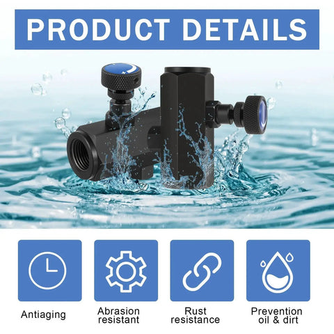 Two Pack KC 04 Hydraulic Flow Control Valves One Half Inch NPT Threaded Throttle Check Valve Up To Three Thousand PSI Carbon Steel