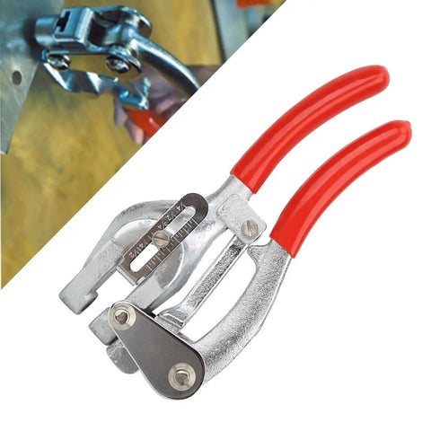 Hand Held Power Punch Kit With Stainless Steel Hole Punch Pliers And 16 Piece Tool Set, stepless depth adjustment for metal drilling