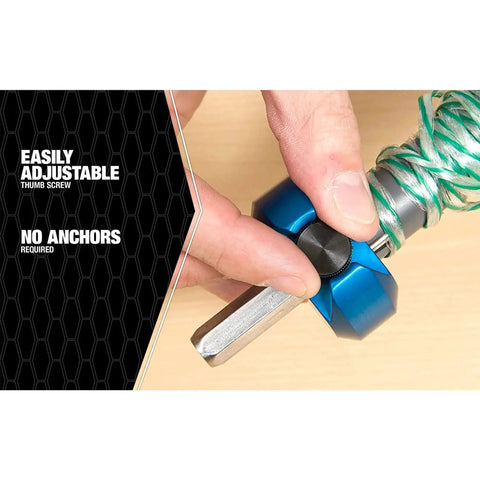 Power Pull It Cable Puller For Drills Attach To Cordless Drill To Quickly Pull Wires and Cables Reducing Hand Fatigue thumb screw