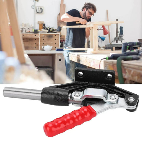 Beast Mode Toggle Clamp For Woodworking Jigs And Fixtures Quick Release Hand Tool with alloy steel construction and red handle