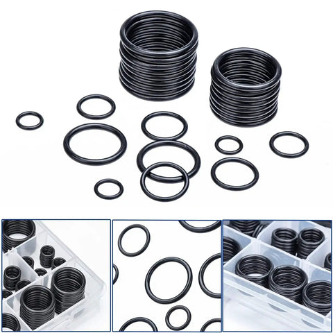 O Ring Hydraulic Seal Kit For SAE 900 Series 12 Sizes Buna N 90 Oil Resistant Nitrile Pack Of 275 Seals in assorted sizes