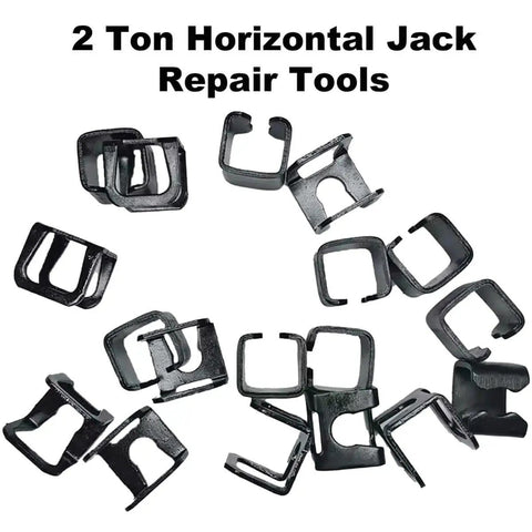 Hoop Claw Clamp Clips For Your 2 Ton Hydraulic Floor Jacks Replacement Parts Kit Black 9mm And 11mm Clips Universal Fit