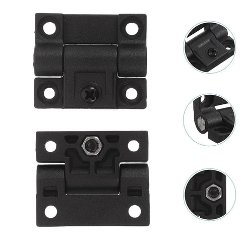 Space Saving 90 Degree Folding Cabinet Hinges With Torque And Position Control For Kitchen And Bathroom Cabinets Durable Plastic Ball Bearing 1 Pair WESIEVYA