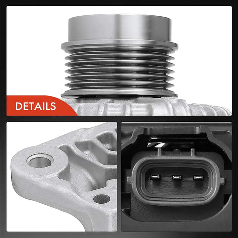 Close-up details of Premium Beefed Up Alternator Compatible With Hyundai Elantra Elantra Coupe Elantra GT 2013 Kia Forte Rondo 2014 2016 Soul 2012 2013 12V 120A 6 Groove Decoupler Pulley CW 3 Pins Start Stop And Non Start Stop Vehicles.