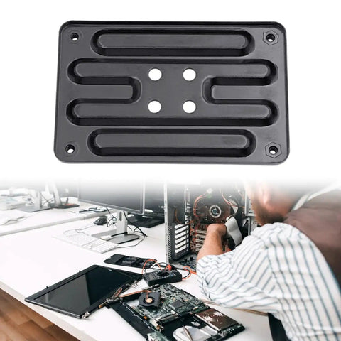 AM4 Cpu Water Block Backplate For Motherboard Install Panel Water Cooling System Back Panel Processor Plate With Insulated Backside For Safe Use Iron Construction Delivers Solid Heat Dissipation Durable Design For Overclocking Rigs And Gaming Setups