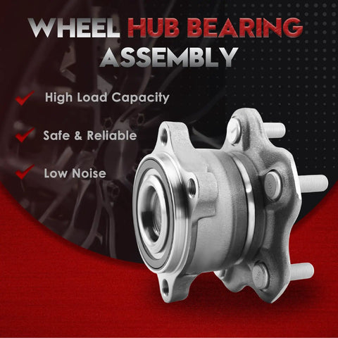 Rear Wheel Bearing And Hub Assembly Fits 2007 2018 Altima 2009 2019 Maxima with high load capacity displayed