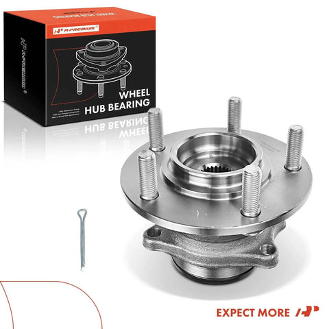 Rear Wheel Bearing Hub Assembly 5 Lug For Mitsubishi Outlander 2007 2013 AWD And Lancer 2012 2017 AWD High Load Capacity