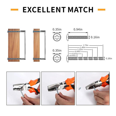 Diagram and tools with knurled matte black cabinet pulls pack of 10 with 10 inch center to center spacing perfect for kitchen cabinets and dressers.