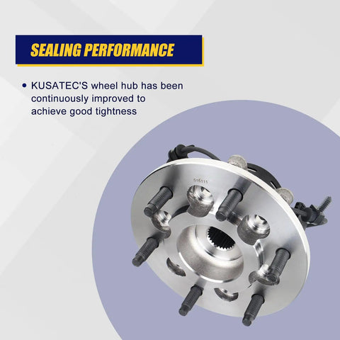 Front Right Wheel Bearing And Hub Assembly 515111 Drop In Ready Direct Fit For 2004 2008 Chevy Colorado 2004 2008 GMC Canyon 6 Lug Bolts And Abs