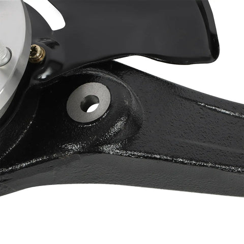 Close-up of a front wheel hub bearing steering knuckle assembly for Sonata 2006 2010 2.4L LK105 LK106 stable handling