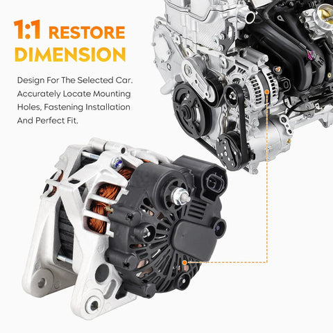 11311N Premium Alternator Replacement That Fits Like A Dream For Hyundai Elantra 2007 2012 L4 2.0 Soul 2010 2011 L4 2.0