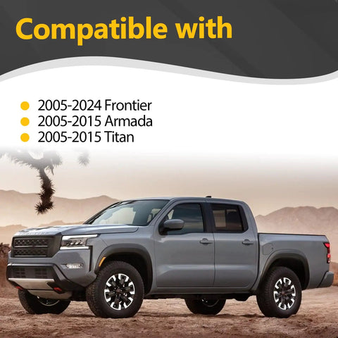 Rear Axle Bearing With Inner Spacer Oil Seal Kit For Frontier 2005-2014, Armada 2005-2015 And Titan 2004-2015 compatibility