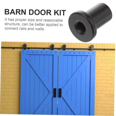 Five Piece Barn Door Track Spacer Kit For Sliding Barn Doors Flat Track Mounting Spacers Wall Link Spacers Easy Install
