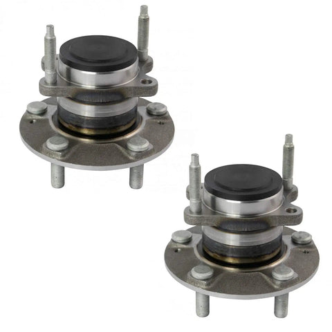 Rear Wheel Bearing And Hub Assembly Set For 2010 2011 2012 2013 Kia Forte And Forte Koup Driver And Passenger Sides 2 Piece Replacement Kit Premium Quality Replacement Parts For No Fuss DIY Install And Long Lasting Performance