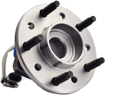 513137 Front Wheel Hub And Bearing Assembly Direct Fit For Chevy Classic 04-05 Malibu 97-03 Oldsmobile Alero 99-04 Cutlass 97-99 Grand Am 99-05 With 5 Lug ABS Sensor and 3 Bolt Flange