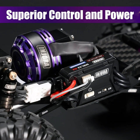 MBL32 G2 Waterproof Brushless ESC And 2204 Fat Viper Outrunner Motor for 1/24 Axial SCX24 micro crawler.