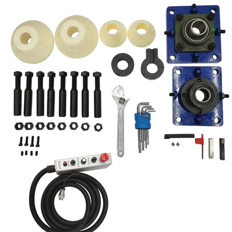 Components and tools of Pro Grade Portable Line Boring Machine For Excavators And Loaders With 110V 1500W Power Bore 45-160 Mm 1.77-6.3 In