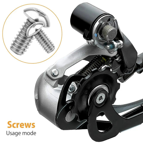 Durable 1/4-20 Hex Button Head Cap Screws Kit By VIGRUE, installed in mechanical component, close-up view of 304 stainless steel screws.