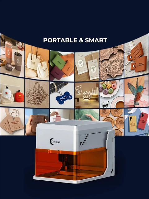Made For Makers Compact 10W Laser Engraver With Built In Camera for wood leather painted metal glass engraving and cutting