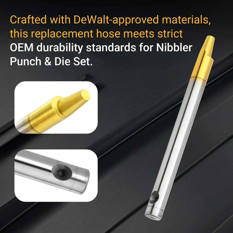 Plug And Play Replacement Nibbler Punch And Die Set For JN1601 Metal Cutting Tool For Sheet Metal 16 Gauge showing component details