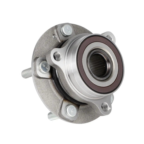 Two Pack Wheel Hub Bearing Assembly With Tone Ring Sensor And ABS For Front And Rear 5 Lug Hubs Direct Fit OEM Grade