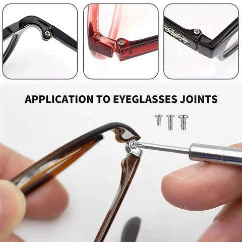 Bulk 500 Pcs Laptop Screws Set In M1.2 M1.4 And M2 Tiny Micro Screws used for eyeglasses joint repair with screwdriver