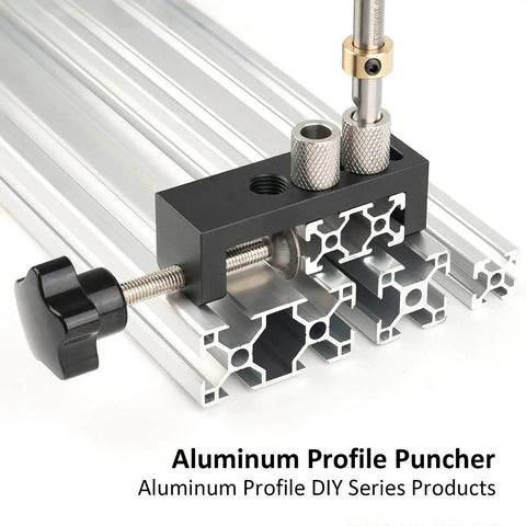 Aluminum Profile Drill Guide For 2020, 2040, 3030, 3060 European Standard Extrusion setup for precise drilling
