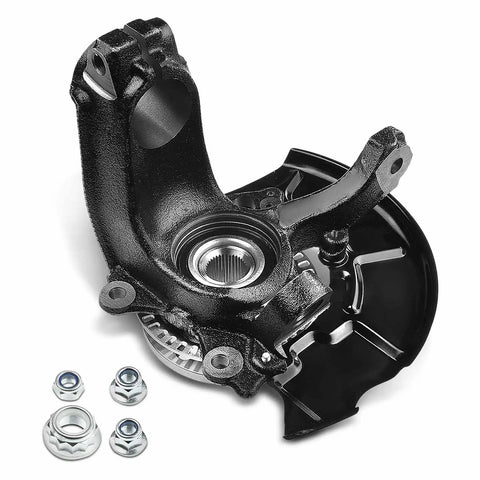 Front Right Steering Knuckle And Wheel Bearing Hub Assembly For Volkswagen Jetta Golf Beetle 1999 To 2010 With 288 Mm Rotor Only Premium Aftermarket Replacement Direct Fit And Easy Install