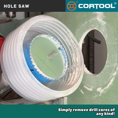 3 Inch Hole Saw With Arbor For Metal And Wood Cutting Bi Metal Hole Cutter Kit For Drywall PVC Fiberglass And Vent Pipes