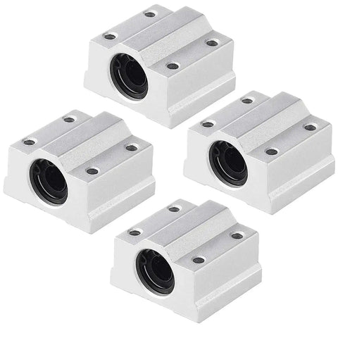 Four SCS8UU bearings from Pro-Grade 16 Piece 600mm Linear Motion Kit For 3D Printers