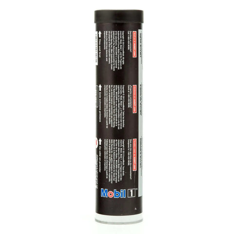 Side view of Go To Synthetic Automotive And Truck Grease NLGI Grade 2 With 350 Degree F Dropping Point, 12 Ounce Cartridge in black.