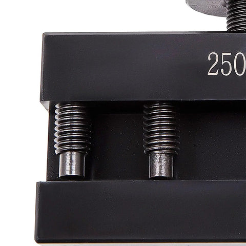 Close-up of Set Of 5 Quick Change Lathe Tool Post Holders For BXA Tool Posts 250-200 Or 250-222, showing springs and bolts.