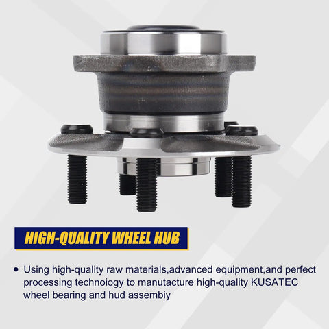 Rear Wheel Bearing And Hub Assembly 512218 Compatible With Toyota Celica 2000 2005 Corolla 2003 2008 Matrix 2003 2008 And Pontiac Vibe 2003 2008 5 Lug Bolts Non ABS