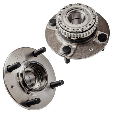 4 Pc Front And Rear Wheel Bearing Hubs Kit Fits 2001 2006 Hyundai Elantra And 2005 2009 Kia Spectra And Spectra5 close-up