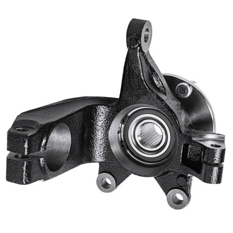 Front Right Steering Knuckle And Wheel Hub Bearing Assembly For Ford Focus 2006 2007 2008 2009 2010 2011 Passenger Side Replacement